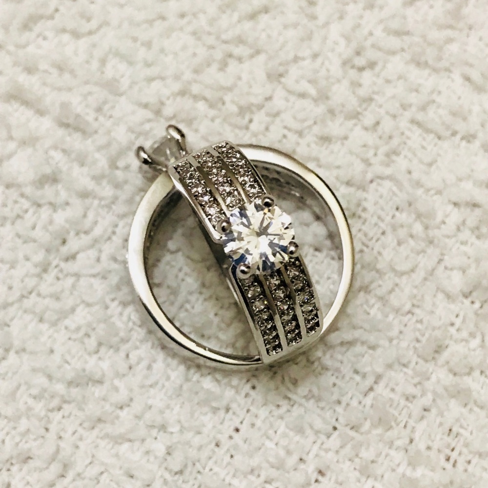Sterling Silver Engagement Band